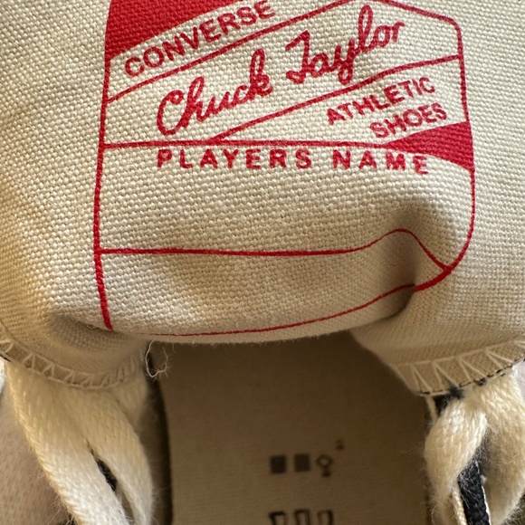 *LIKE NEW* Converse All Star "PLAY" with Comme De Garcons - Picture 13 of 13